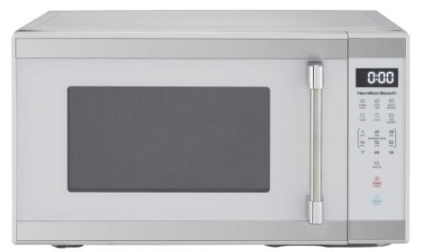 Hamilton Beach 1.1 MWO SS microwave oven (Color: White)