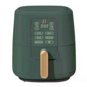 2024 Beautiful 6 QT Air Fryer with Touch-Activated Display, White Icing by Drew Barrymore (Color: Thyme Green)