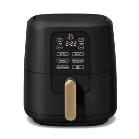 2024 Beautiful 6 QT Air Fryer with Touch-Activated Display, White Icing by Drew Barrymore (Color: Black Sesame)