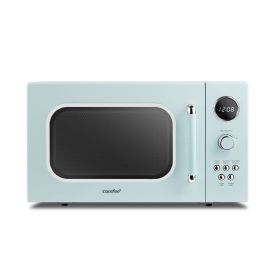 2024 New Retro Microwave Ovens with 9 Preset Programs, Fast Multi-stage Cooking (Color: 0.9 Cu.Ft Green)